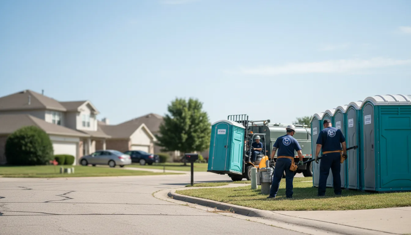 Porta Potty Rental in Nickerson, KS near me